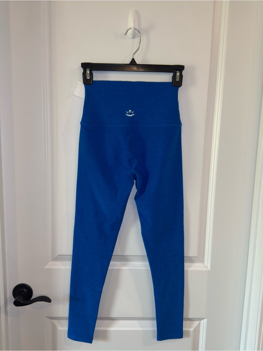 Beyond Yoga Spacedye Caught In The Midi High Waisted Leggings in Court Blue - Picture 6 of 7